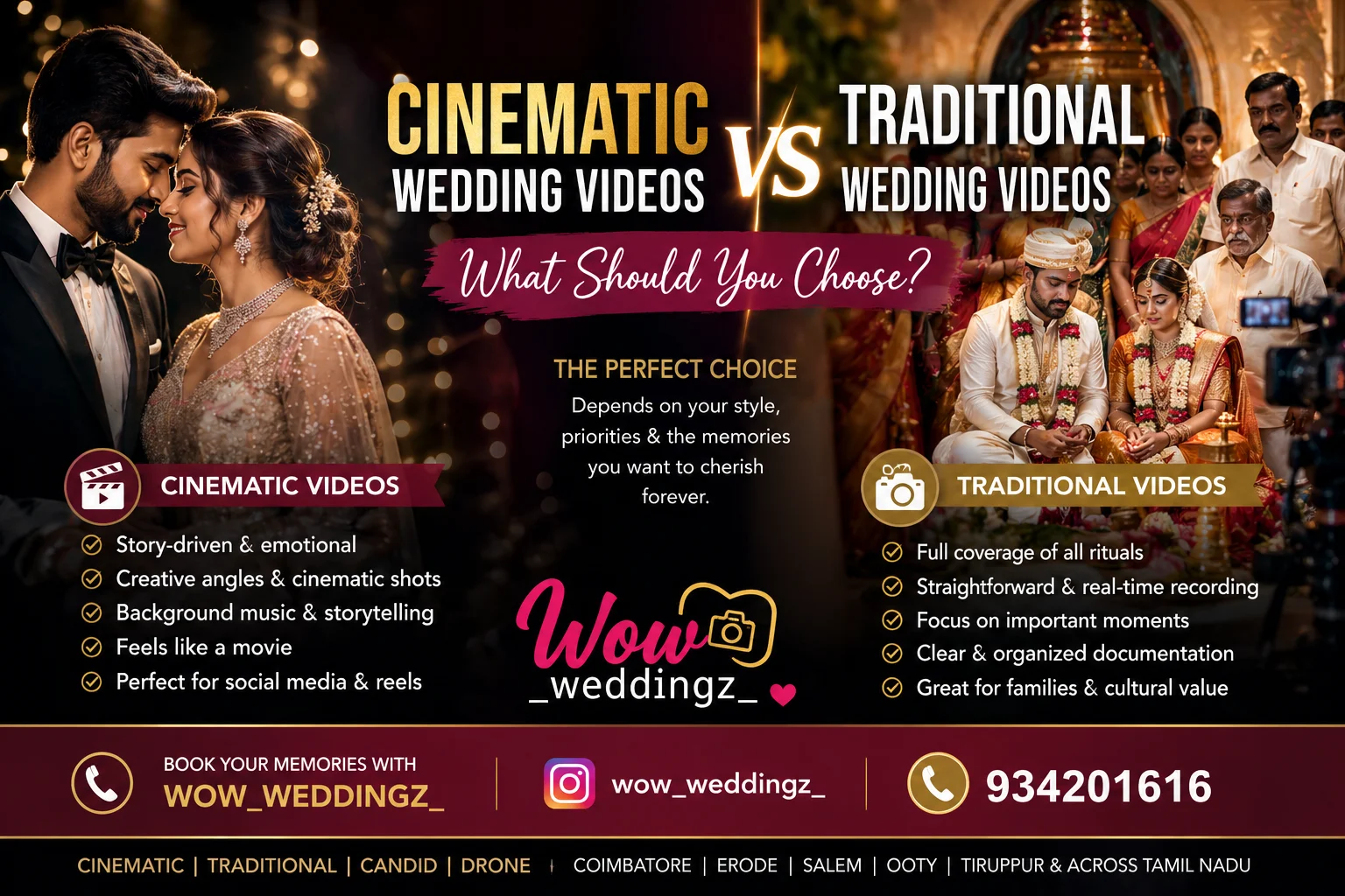 Pre-Wedding Shoot Fashion & Styling Tips for Tamil Couples